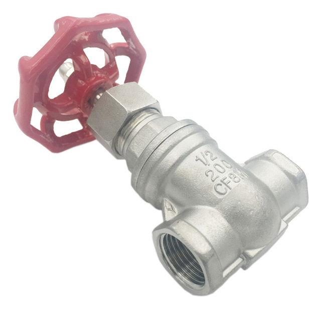 Stainless Steel 304 316 Threaded Bsp BSPT NPT Globe Valve