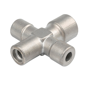 Stainless Steel 304 316 Silica Sol Process Casting Parts of Fittings