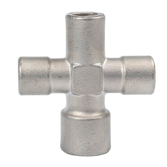 Stainless Steel 304 316 Silica Sol Process Casting Parts of Fittings