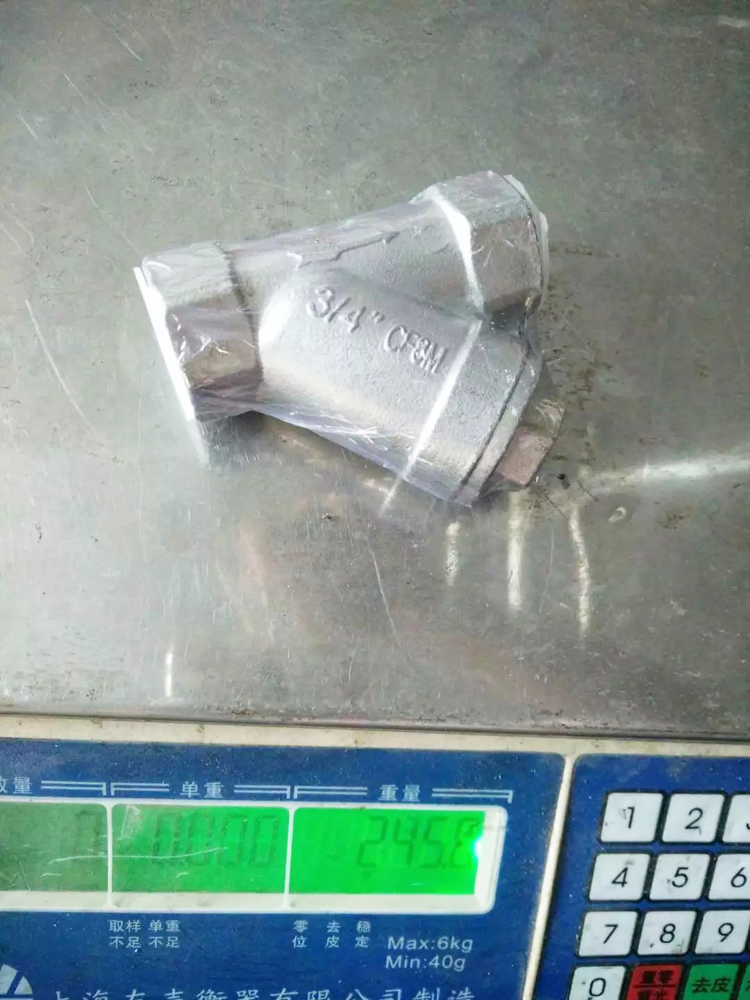 Stainless Steel 304 Threaded Y Strainer