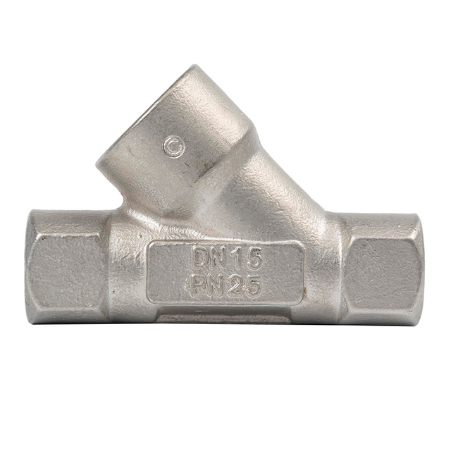 Stainless Steel 304 316 NPT BSPT Bsp Threaded Y Strainer